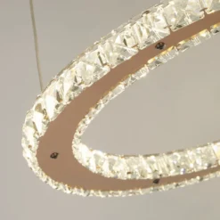 Copper LED Ring Pendant Ceiling Light -Julian Charles 701271 Zoom