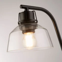Black And Glass Table Lamp -Julian Charles 701297 Zoom