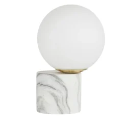 Ceramic Lamp With Opal Glass Shade -Julian Charles 701451 Off