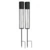 Rattan Solar Stake Light - Set Of 2