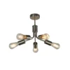 5Lt Chrome Ceiling Light