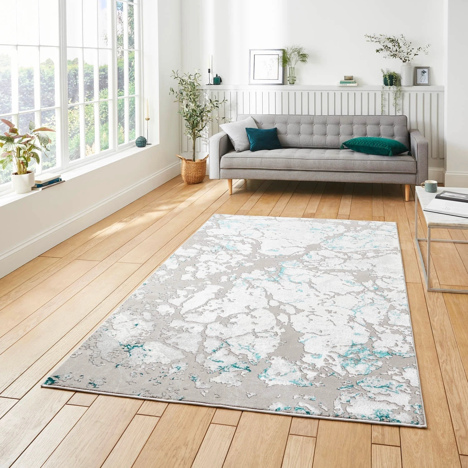 Apollo 2677 Grey/Green Rug 1 Apollo 2677 Grey/Green Rug