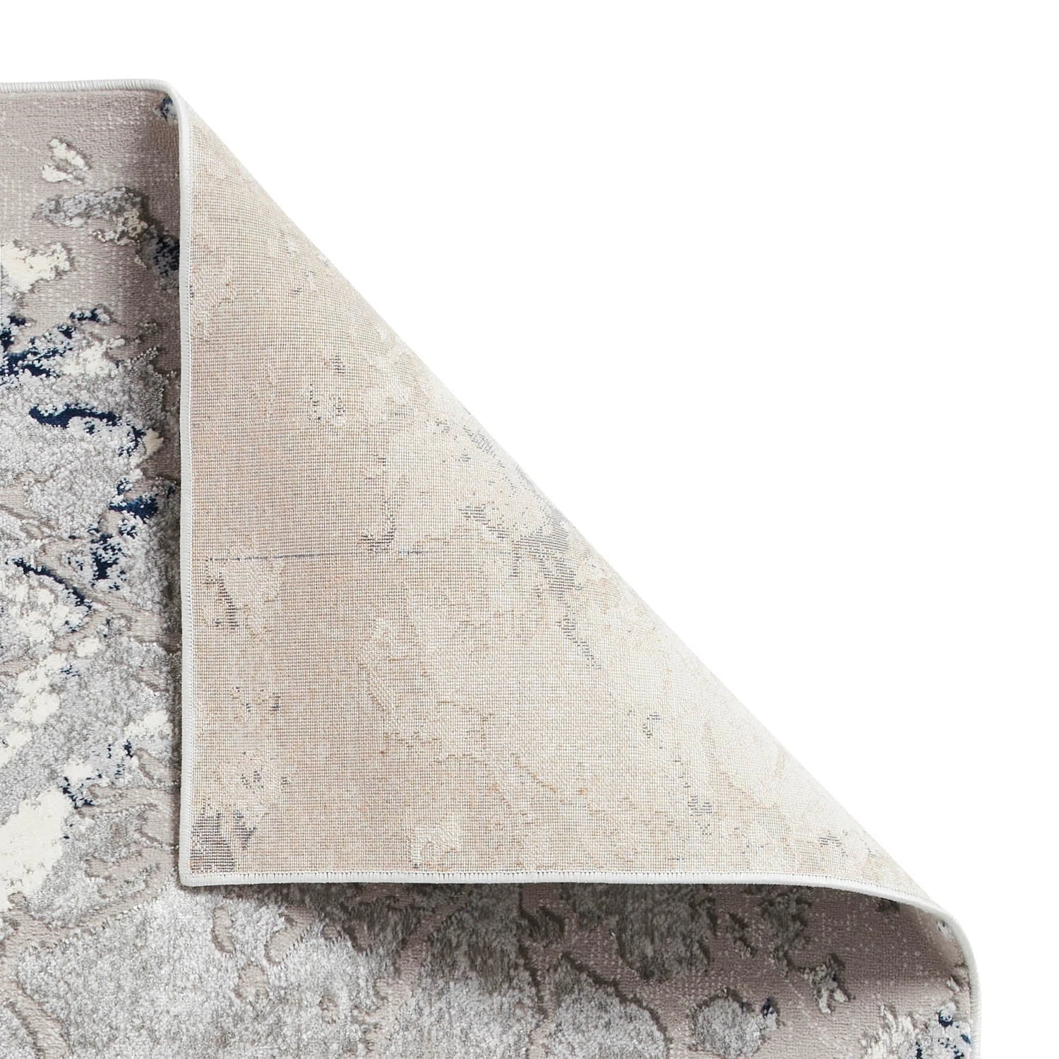 Apollo 2677 Grey/Navy Rug 9 Apollo 2677 Grey/Navy Rug - Image 9