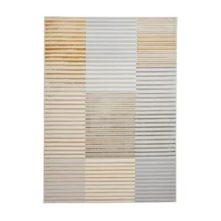 Apollo 2681 Grey/Gold Stripe Rug -Julian Charles Apollo2681Grey.Gold 2