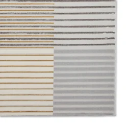 Apollo 2681 Grey/Gold Stripe Rug -Julian Charles Apollo2681Grey.Gold 4