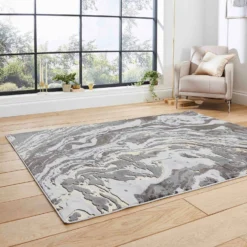 Apollo GR584 Grey/Gold Rug 11 Apollo GR584 Grey/Gold Rug -Julian Charles ApolloGR584Grey.Gold 1B