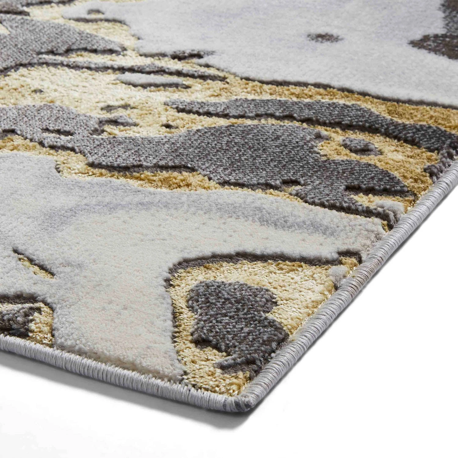 Apollo GR584 Grey/Gold Rug 8 Apollo GR584 Grey/Gold Rug - Image 8