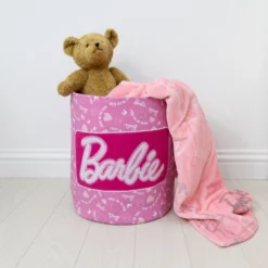 Barbie Badge Storage Tub 11 Barbie Badge Storage Tub -Julian Charles BARBDGST002UK BARBIE BADGE STORAGE TUB ROOM SHOT 5