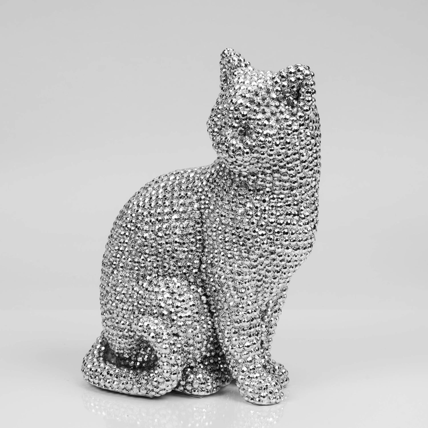 Hestia Small Diamante Cat Figurine 3 Hestia Small Diamante Cat Figurine - Image 3