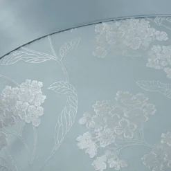 Blossom Duck Egg Embellished Jacquard Duvet Set 5 Blossom Duck Egg Embellished Jacquard Duvet Set -Julian Charles BLMxxDUC 3