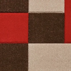 Brooklyn BRK04 Brown/Red Rug -Julian Charles BrooklynBRK04Brown.Red 5