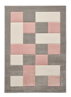 Brooklyn BRK04 Grey/Rose Rug -Julian Charles BrooklynBRK04Grey.Rose 2