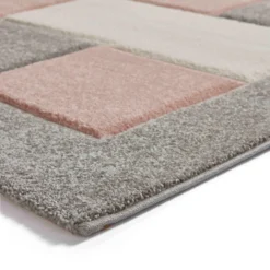 Brooklyn BRK04 Grey/Rose Rug -Julian Charles BrooklynBRK04Grey.Rose 6