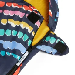 Silentnight Camping Collection Rainbow Print Kids Sleeping Bag -Julian Charles CAMPINGCOLLECTIONKIDSSLEEPINGBAGRAINBOW 3