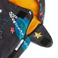 Silentnight Camping Collection Space Print Kids Sleeping Bag -Julian Charles CAMPINGCOLLECTIONKIDSSLEEPINGBAGSPACE 3
