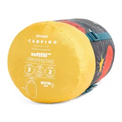 Silentnight Camping Collection Space Print Kids Sleeping Bag -Julian Charles CAMPINGCOLLECTIONKIDSSLEEPINGBAGSPACE 4