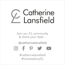 Catherine Lansfield Grey 300 TC Satin Stripe Oxford Pillowcase Pair -Julian Charles CL End Shot Logo 9e18155d e881 4166 b337 8da41f973460