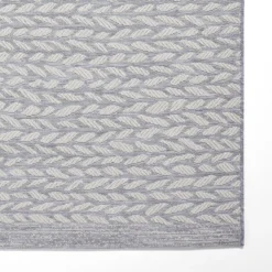 Coast Easy Clean Grey/Cream Weatherproof Rug -Julian Charles CoastWeatherproofGreyCream 9