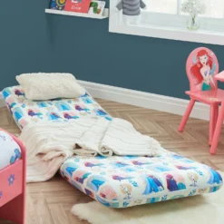 Disney Frozen Fold Out Bed Chair -Julian Charles DIS FROFOB FrozenFoldOutBedChair RS OpenDressed Square