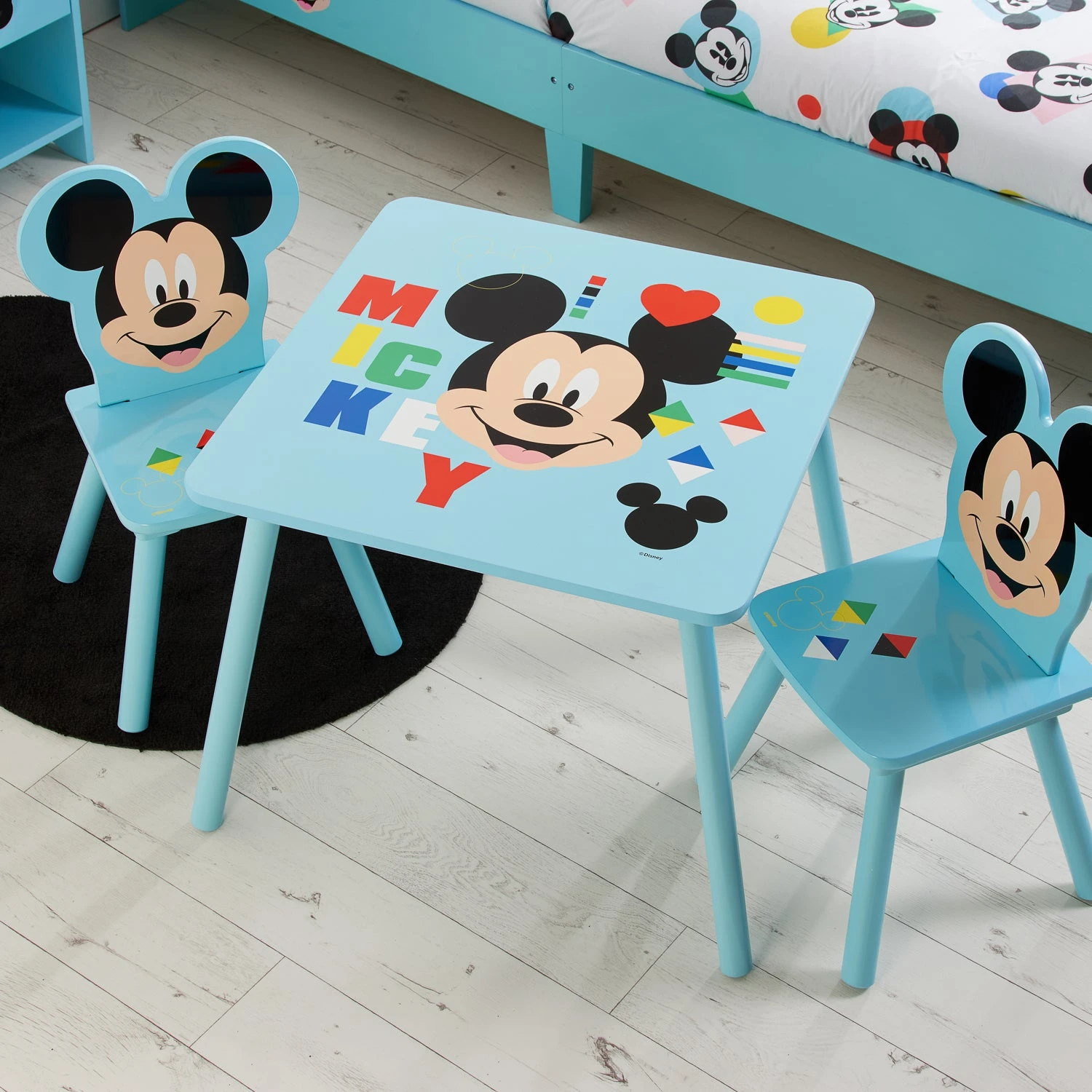 Disney Mickey Mouse Table & Chairs 1 Disney Mickey Mouse Table & Chairs