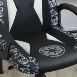 Star Wars Stormtrooper Patterned Gaming Chair -Julian Charles DIS STTPACHWHT StormtrooperPatternedChair RS FE2 SQ