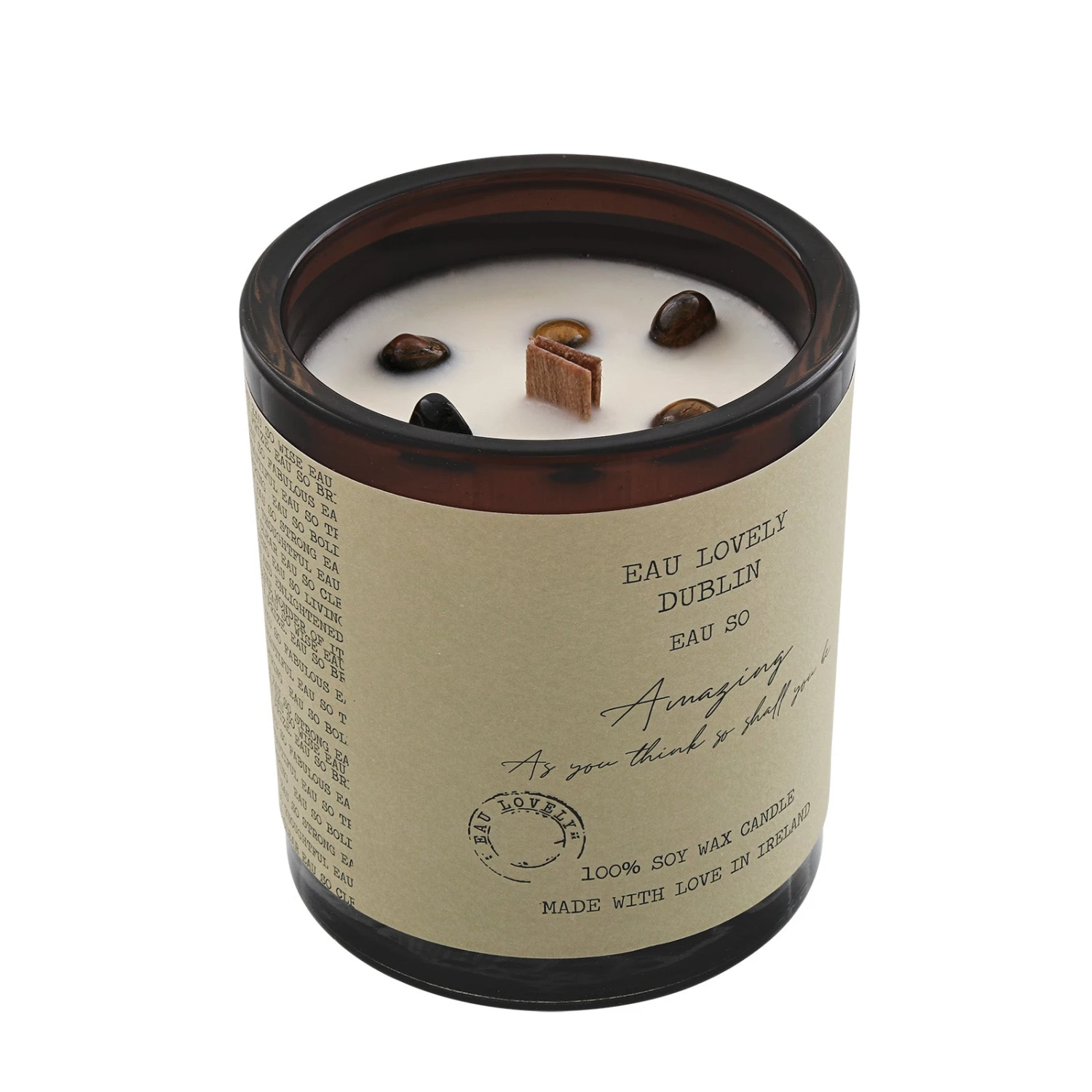 Eau Lovely Eau So Amazing Tiger Eye Wood Wick Candle 1 Eau Lovely Eau So Amazing Tiger Eye Wood Wick Candle