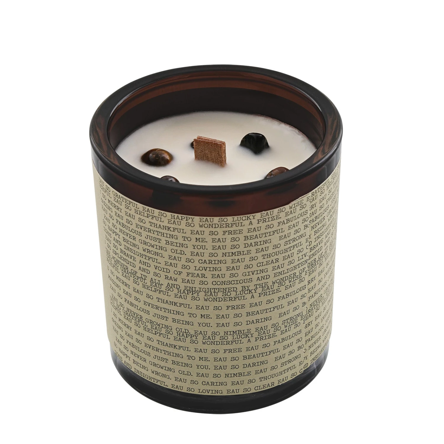 Eau Lovely Eau So Amazing Tiger Eye Wood Wick Candle 3 Eau Lovely Eau So Amazing Tiger Eye Wood Wick Candle - Image 3