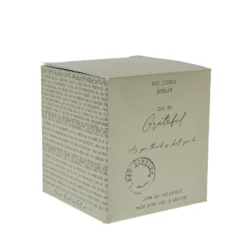 Eau Lovely Eau So Grateful White Moonstone Wood Wick Candle -Julian Charles EL GR AMBER 3