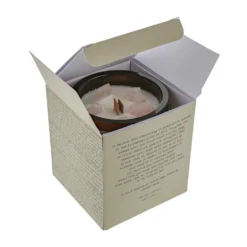 Eau Lovely Eau So Loved Rose Quartz Wood Wick Candle 13 Eau Lovely Eau So Loved Rose Quartz Wood Wick Candle -Julian Charles EL LOVEDAMBER 4