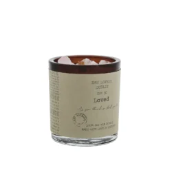 Eau Lovely Eau So Loved Rose Quartz Wood Wick Candle 15 Eau Lovely Eau So Loved Rose Quartz Wood Wick Candle -Julian Charles EL LOVEDAMBER 6