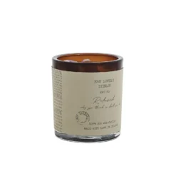 Eau Lovely Eau So Relaxed Amethyst Wood Wick Candle -Julian Charles EL REL AMBER 6
