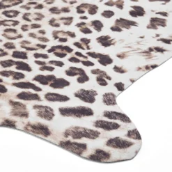 Faux Leopard Print Brown Rug -Julian Charles FauxLeopardPrintBrown.Beige 6