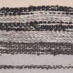 Grayson Black Outdoor Tassel Cushion (43cm X 43cm) -Julian Charles Grayson Outdoor Cushion Black 04