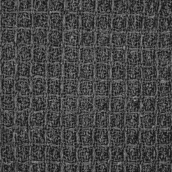 Charcoal Honeycomb Recycled Cotton Throw -Julian Charles HONExxxxCHA4