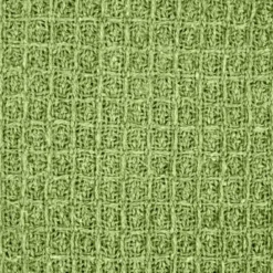 Pistachio Green Honeycomb Recycled Cotton Throw -Julian Charles HONExxxxPIS4