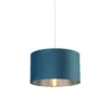 Teal Velvet Light Shade (45cm)