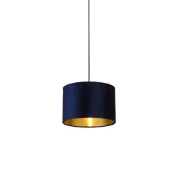 Navy Velvet Light Shade (30cm)