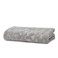 Ingo Grey 550gsm Cotton Towels 8 Ingo Grey 550gsm Cotton Towels -Julian Charles Ingo Towel 2 Pack Grey 03