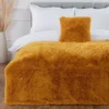 Chelsea Ochre Cuddle Throw (130cm X 180cm)