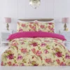 Lara Lemon Bright Floral Duvet Set