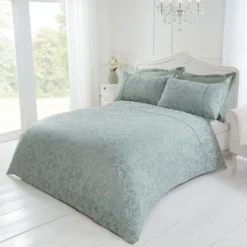 Paisley Soft Faux Silk Oxford Pillowcases (Pair) -Julian Charles JC Paisley Sage SP ed772730 bf15 44a5 b29b adabb3de71ce