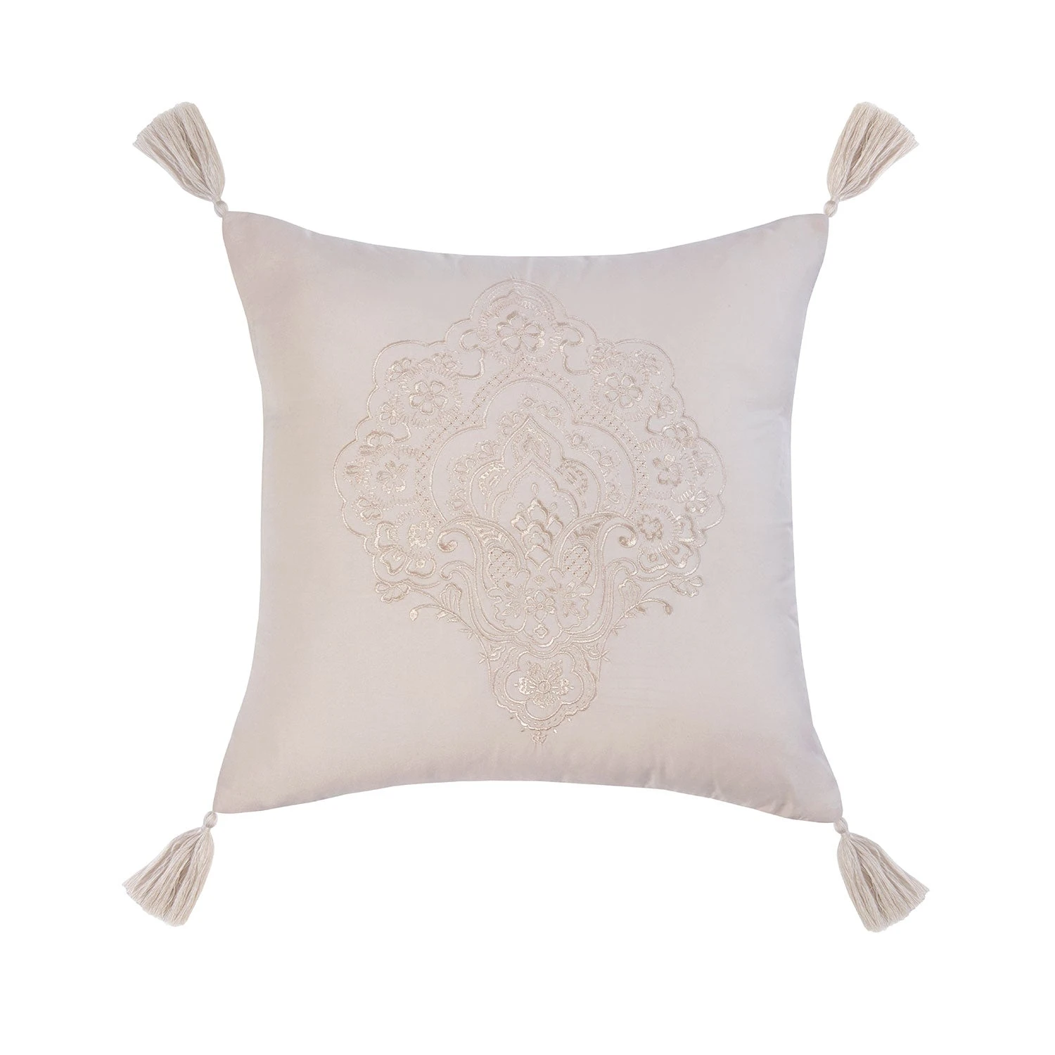 Windsor Natural Jacquard Square Cushion (40cm X 40cm) 1 Windsor Natural Jacquard Square Cushion (40cm X 40cm)