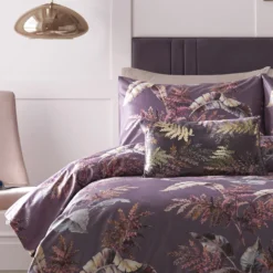 Josette Mauve Velvet Duvet Set -Julian Charles Josette Duvet Mauve 03