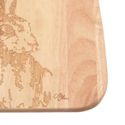Meg Hawkins Hare Rubber Wood Engraved Board -Julian Charles MH1069 T3