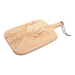 Meg Hawkins Rubber Wood Engraved Stag Board -Julian Charles MH1070 T2