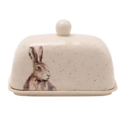 Meg Hawkins Hare Butter Dish -Julian Charles MH1112 T2