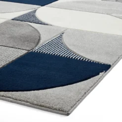 Matrix MT63 Grey/Navy Rug 15 Matrix MT63 Grey/Navy Rug -Julian Charles MatrixMT63Grey.Navy 6