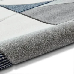 Matrix MT63 Grey/Navy Rug 17 Matrix MT63 Grey/Navy Rug -Julian Charles MatrixMT63Grey.Navy 8