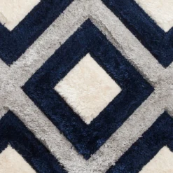Olympia GR224 Grey/Navy Geometric Rug -Julian Charles OlympiaGR224Grey.Navy 5