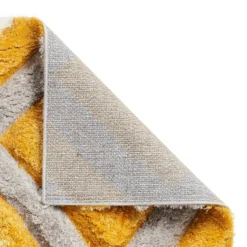 Olympia GR224 Grey/Yellow Geometric Rug -Julian Charles OlympiaGR224Grey.Yellow 3